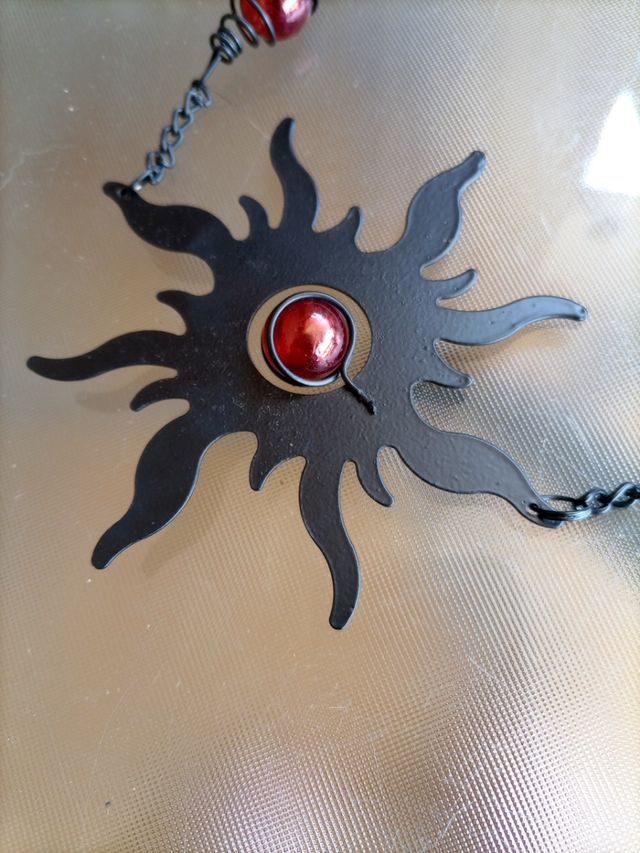 Movil decorativo siluetas de sol