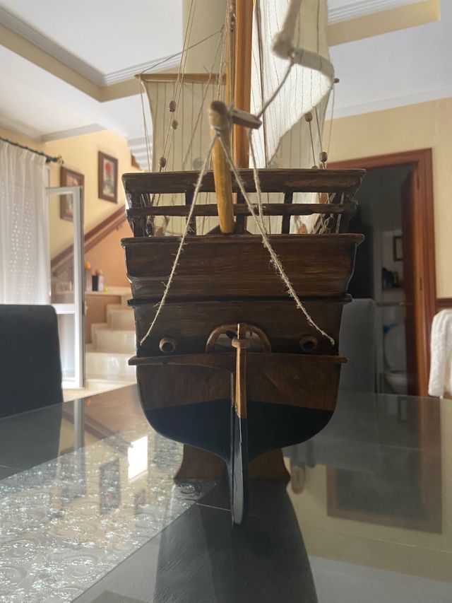 Barco ( La Pinta ) réplica artesanal