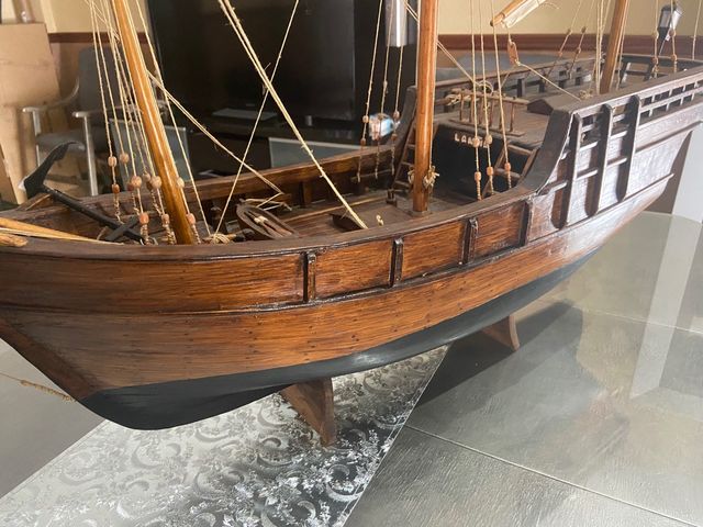 Barco ( La Niña ) réplica artesanal