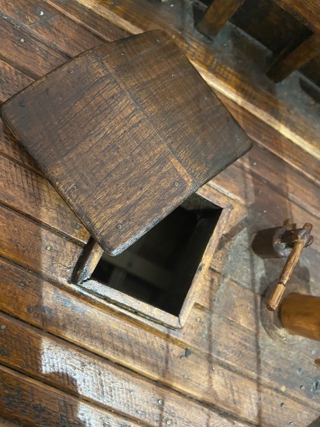 Barco ( La Niña ) réplica artesanal