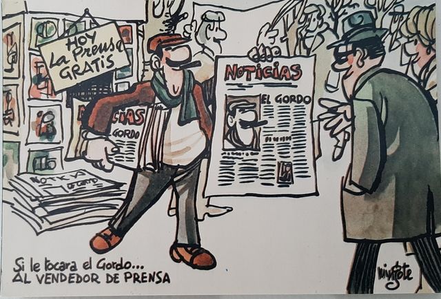 Coleção de 12 postais Mingote