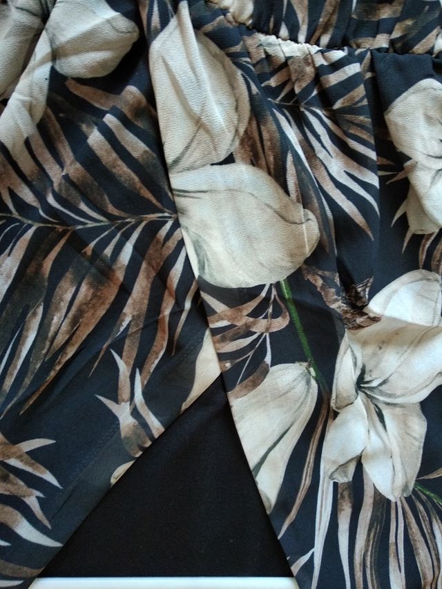 vestido manga larga veraniego