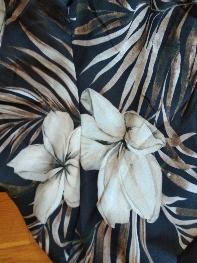 vestido manga larga veraniego