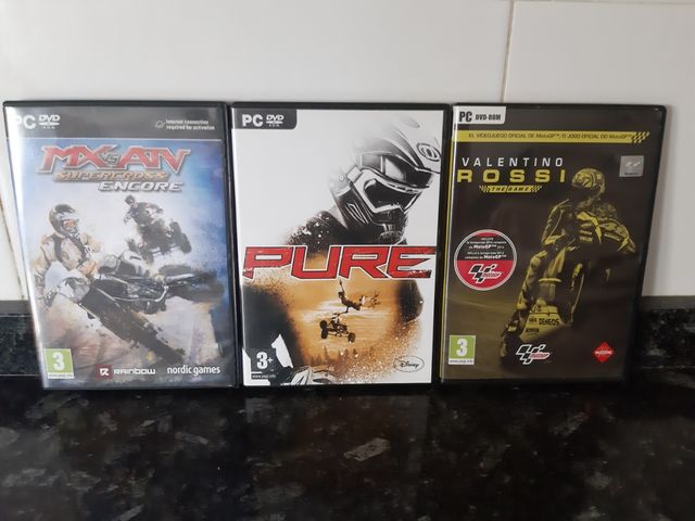 pack de videojuegos de motos para PC