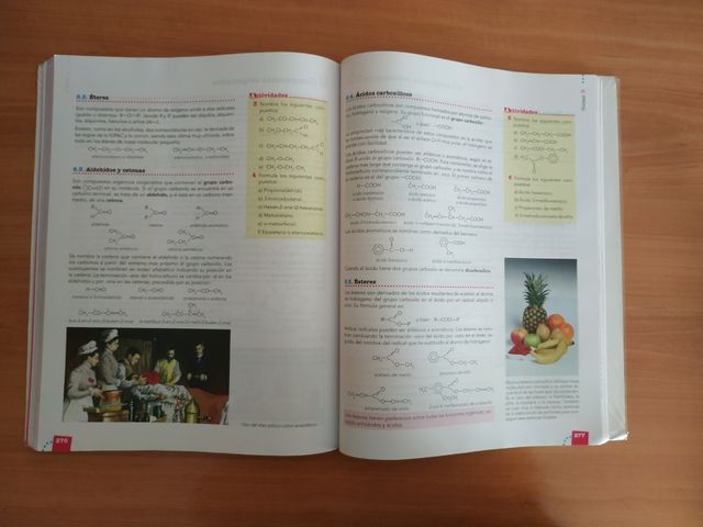 Libro química 2° Bach editorial Anaya