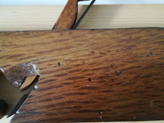 Garlopa antigua carpintero