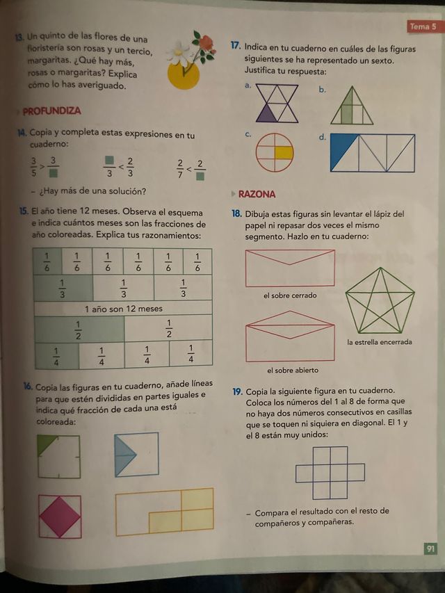 Matemáticas, Quinto Primaria, Edelvives