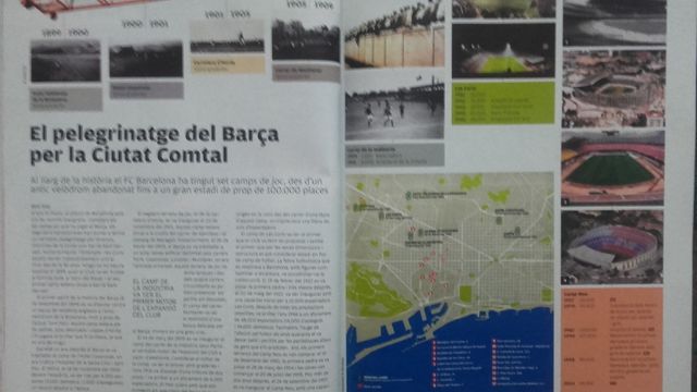 Revista oficial FC Barcelona Barça Referéndum Abri