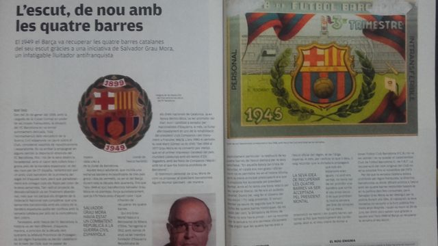 Revista oficial FC Barcelona Barça Referéndum Abri