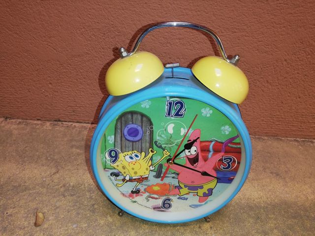 reloj de bob esponja de 22cm