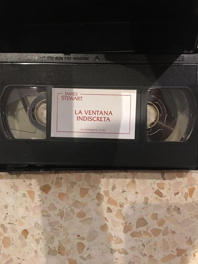 La ventana indiscreta VHS