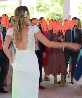Vestido Novia Panambi de segunda mano por 1.500 EUR en Finca El Jardinito  en WALLAPOP