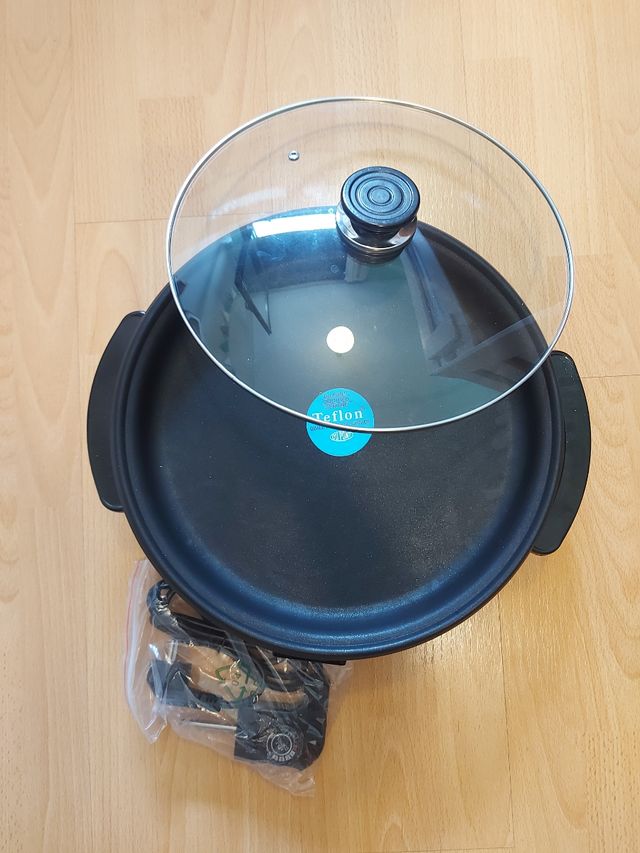 Paellera eléctrica multifuncional