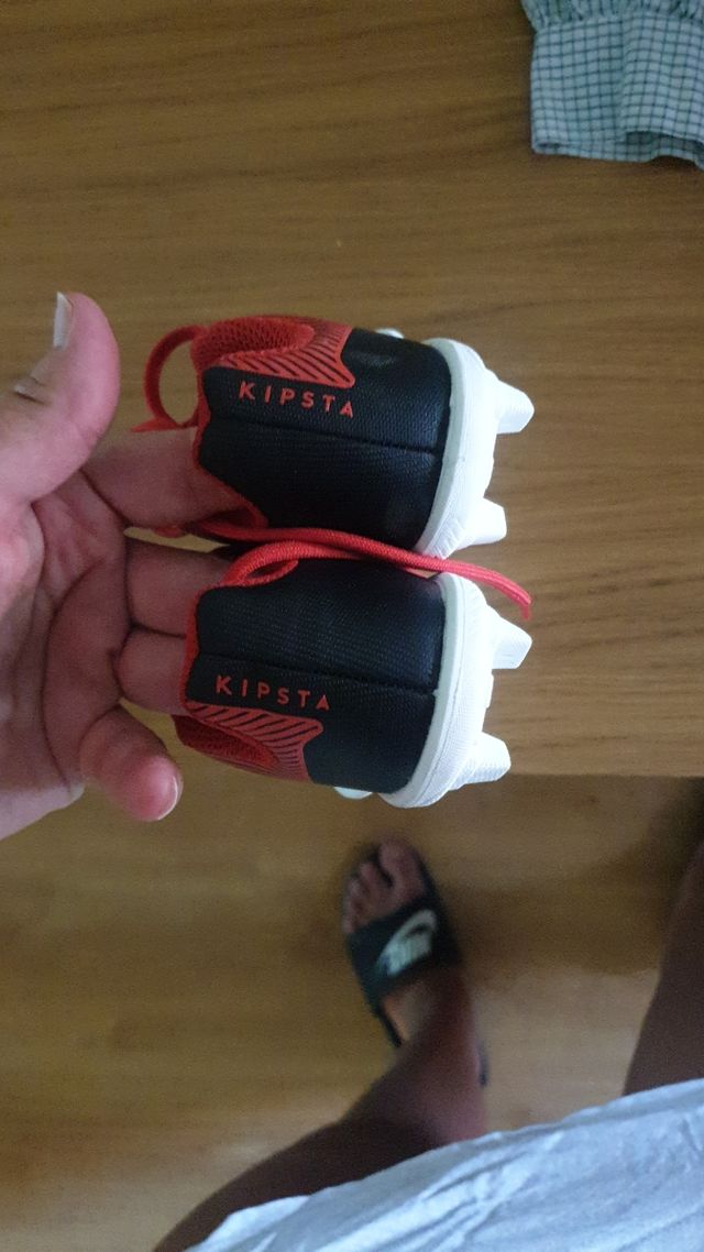 Botas de fútbol KIPSTA niño