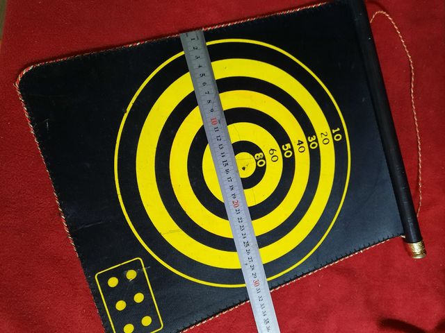 Banderín juego de dardos.