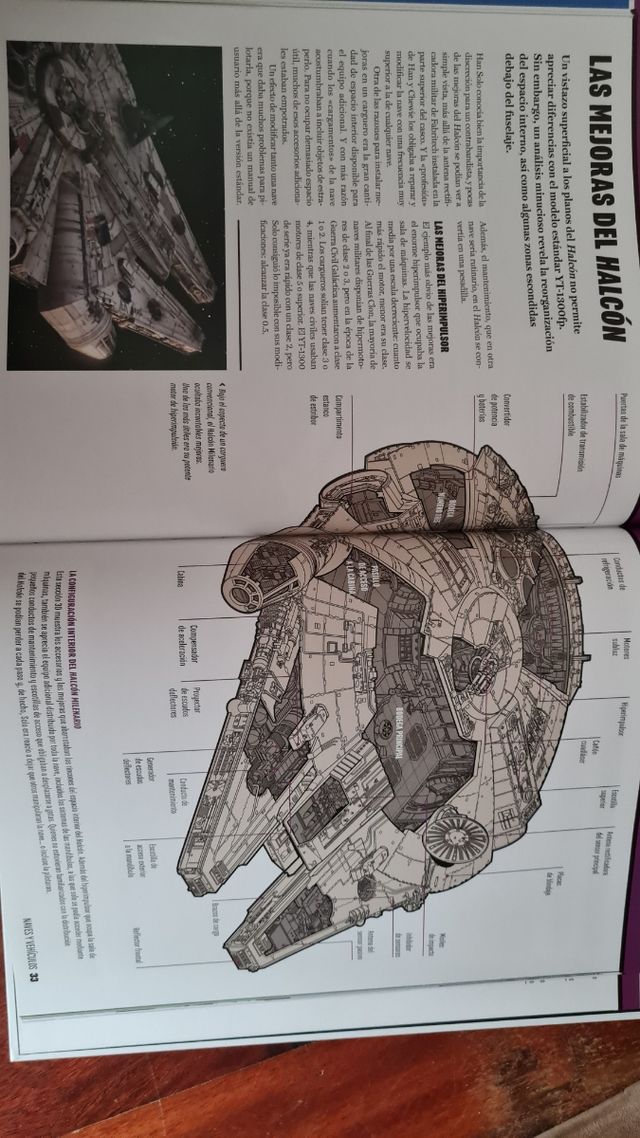 enciclopedia star wars halcon milenario