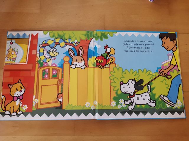 Libro infantil + juego.