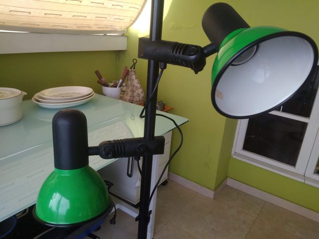 Lámpara de pie vintage