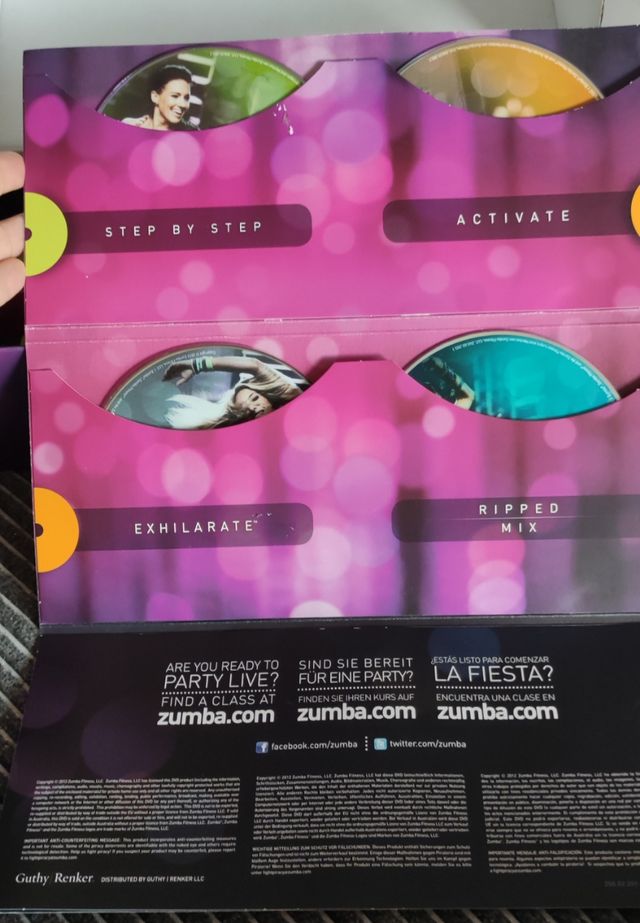 DVDs zumba
