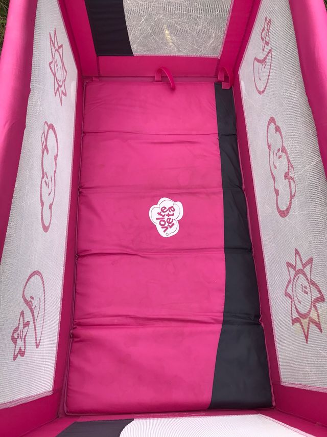 Cuna portatil Voltereta niño niña bebe jaula viaje