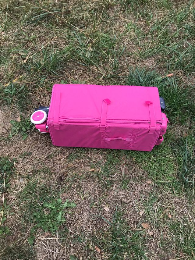 Cuna portatil Voltereta niño niña bebe jaula viaje