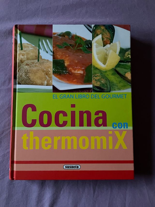 Libro Cocina con thermomix.