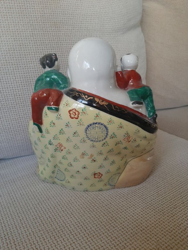 Buda chino porcelana