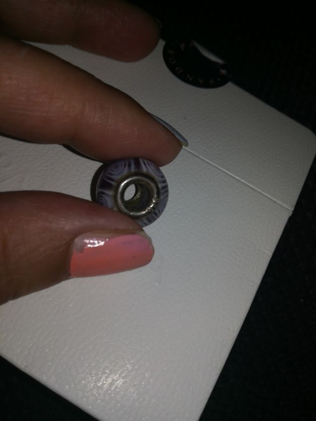 charm murano plata de ley