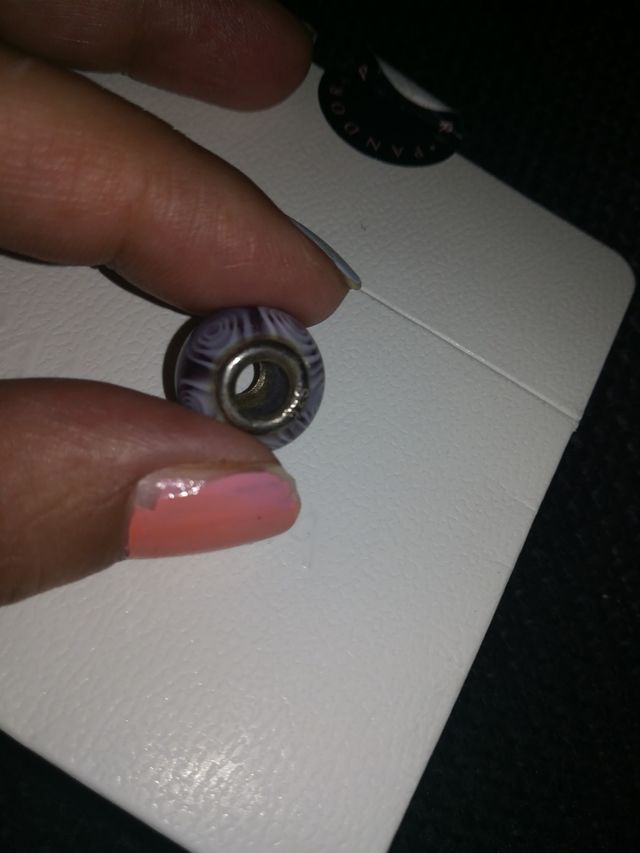 charm murano plata de ley