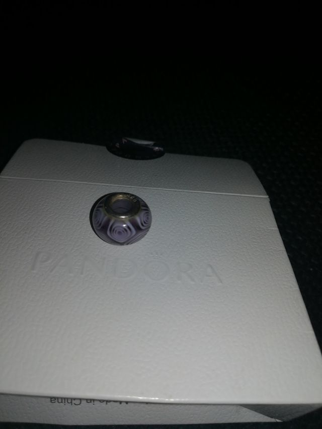 charm murano plata de ley