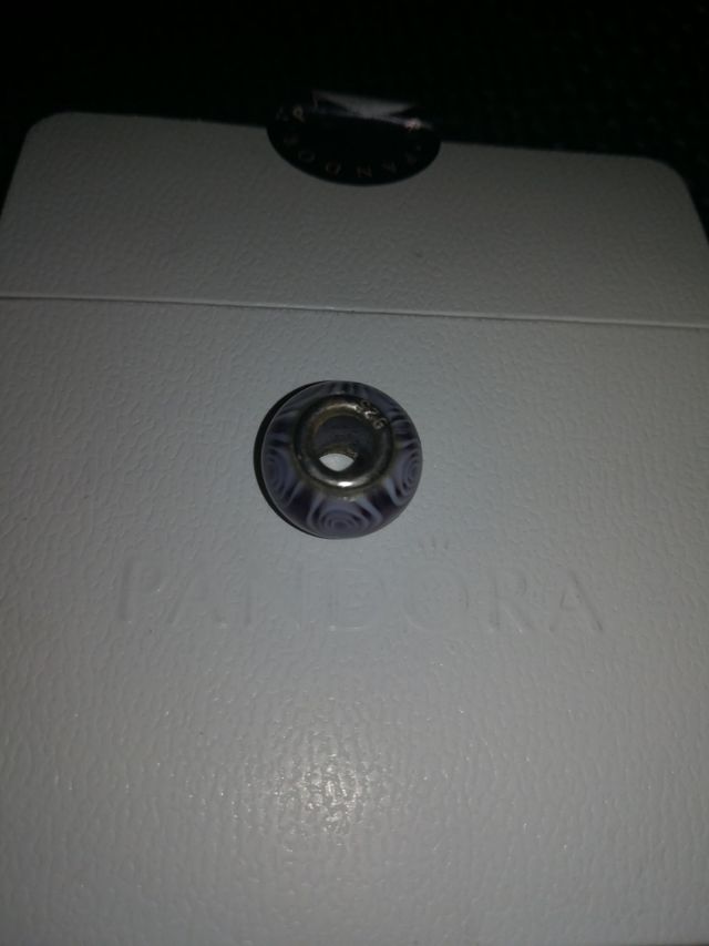 charm murano plata de ley