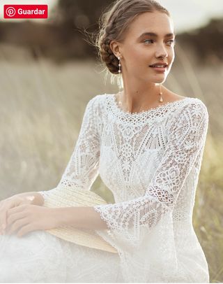 Vestido novia Rosa Clara 2022 de segunda mano por 1.000 EUR en Bilbao en  WALLAPOP