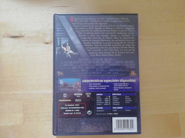 DVD West side story