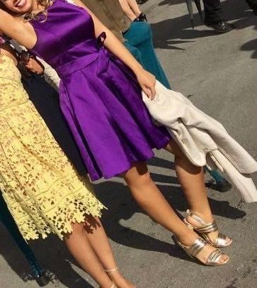 Cocktail Fancy purple dress
