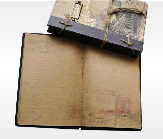 Cuaderno/diario de viaje Rodeo. Hecho a mano.