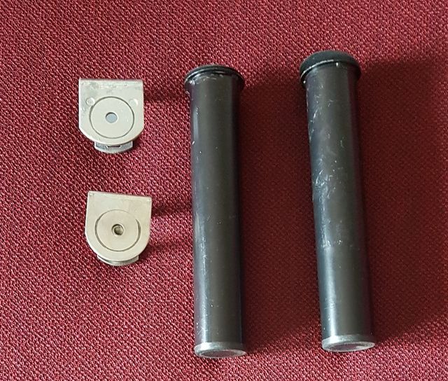 Pack 2 patas redondas cama + adaptadores