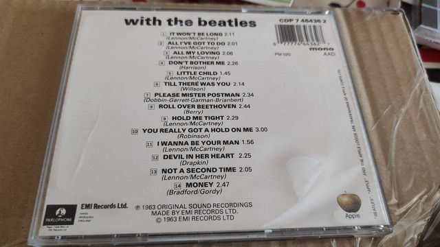 Parlophone With the Beatles Cd