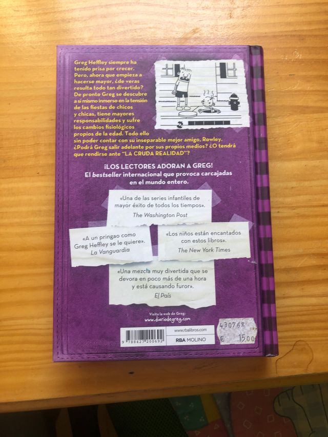 DIARIO DE GREG, LA CRUDA REALIDAD