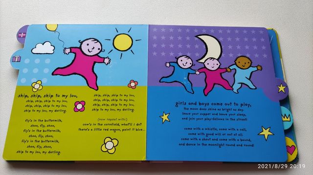 libro de canciones infantiles en inglés