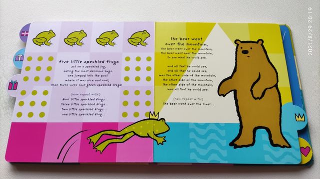 libro de canciones infantiles en inglés