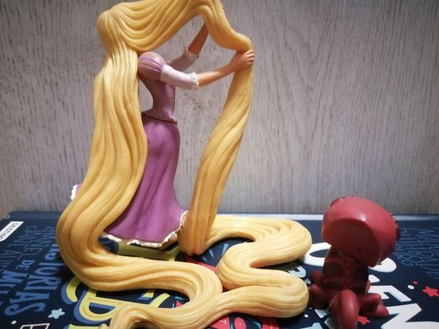 Figuras de pvc Rapunzel.