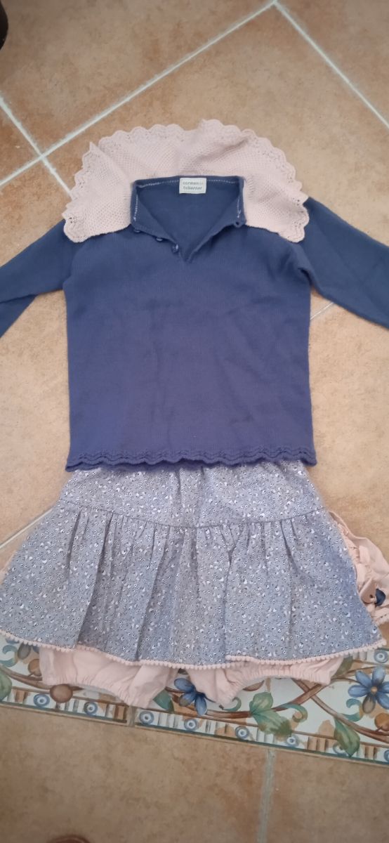 conjunto niña Carmen tabernero talla 6
