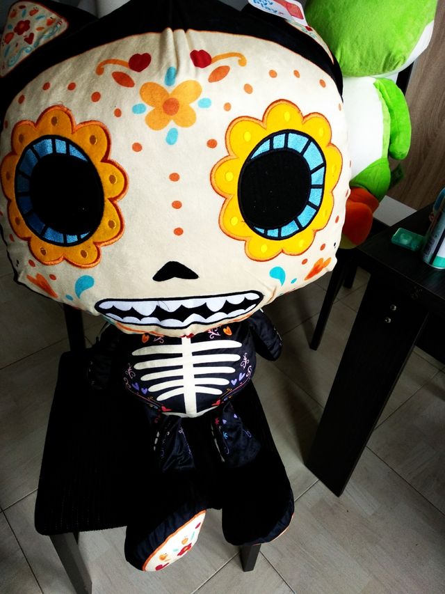 peluche grande gato catrina