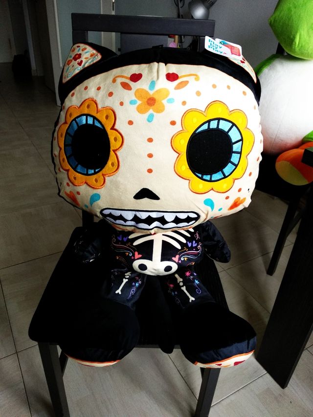 peluche grande gato catrina