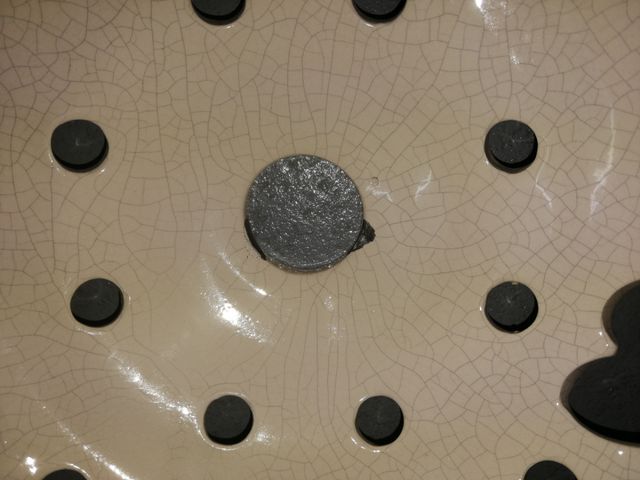 Lampara de cerámica.