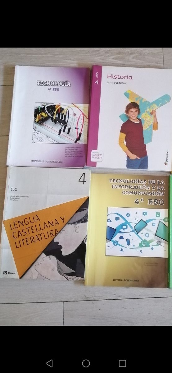 LIBROS 4° ESO