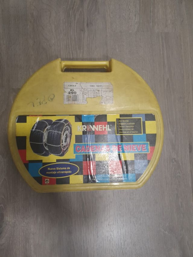Cadenas de nieve para el coche
