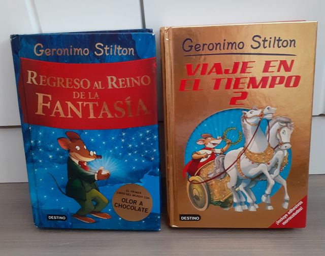 LIBROS GERÓNIMO STILTON
