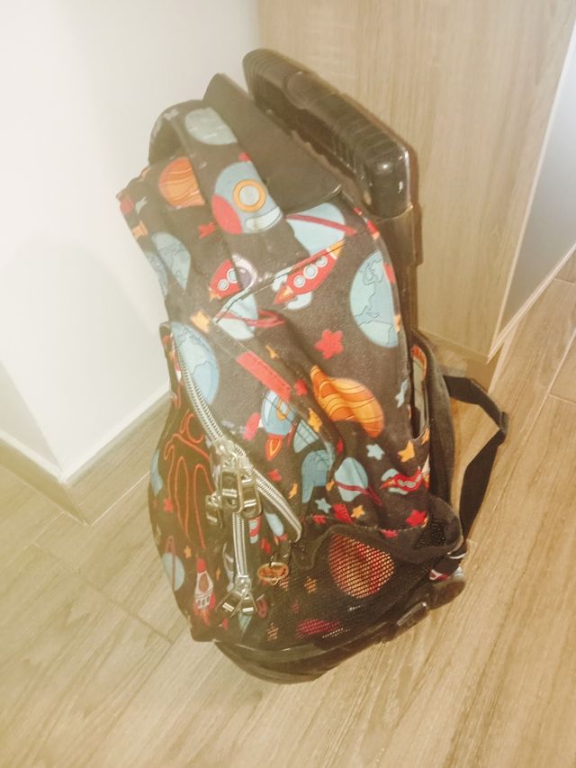 Mochila colegio con ruedas