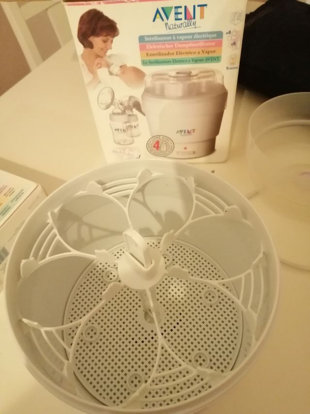 Esterilizador electrónico a vapor.